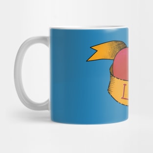 Heart and Banner Mug